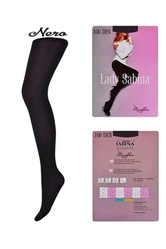 Колготки Lady Sabina 100 den Microfibra 4 Black 400915416