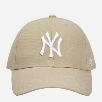 Кепка 47Brand MLB NEW YORK YANKEES B-MVP17WBV-KHB One Size Бежева (191812409539)