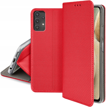 Etui z klapką Smart Magnet Book do Samsung Galaxy A32 5G Red (5903919063515)