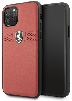 Панель Ferrari Off Track Leather для Apple iPhone 11 Pro Червоний (3700740458792)