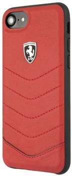 Etui plecki Ferrari Heritage Quilted do Apple iPhone 7/8 SE 2020/SE 2022 Red (3700740416013)