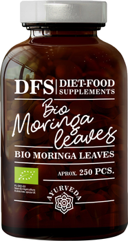 Добавка Diet-Food Bio Moringa 250 таблеток (5906660508960)