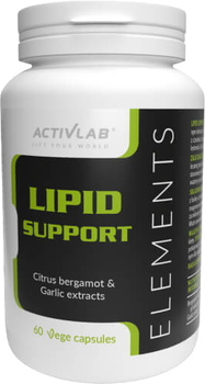 Suplement ActivLab Elements Lipid Support 60 kapsułek (5907368800073)
