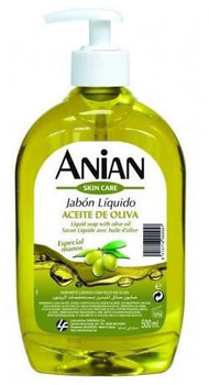 Рідке мило Anian Olive Oil Hands Liquid Soap 500 мл (8414716000957)