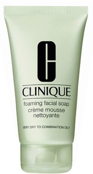 Clinique All About Clean pieniące się mydło do twarzy dla skóry suchej i mieszanej 150 ml (20714672164)