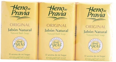 Zestaw Heno De Pravia Original Natural Soap 3 x 150 g (8410225005254)