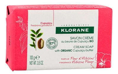 Мило Klorane Cupuacu Fleur De Hibiscus Soap 100 г (3282770206944)