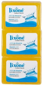 Zestaw Lixone Glycerin Soap Sensitive Skin 3 x 125 g (8411905002006)