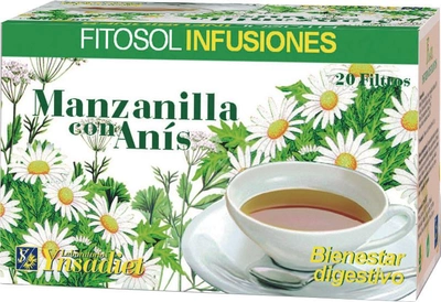 Чай Ynsadiet Manzanilla Con Anis 20 пакетиков (8412016284213)