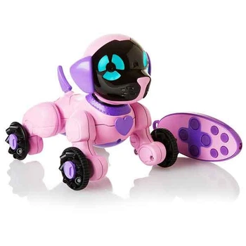 Мини - робот WowWee маленький песик Чип (розовый ) W2804/3817