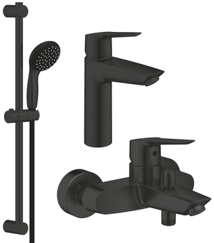 Набор смесителей GROHE QuickFix Start M-Size Black UA303301MQ (235752432+322782432+279482430)