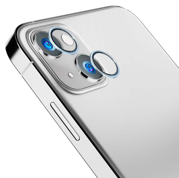 Szkło hartowane 3MK Lens Protection Pro na aparat iPhone 15 z ramką montażową (5903108530941)