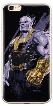Etui plecki Marvel Thanos 003 do Samsung Galaxy A7 2018 Black (5903040768808)