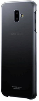 Etui plecki Samsung Gradiation Cover do Galaxy J6 Plus Black (8801643587567)