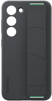 Etui plecki Samsung Silicone Grip Case do Galaxy S23 Black (8806094768893)