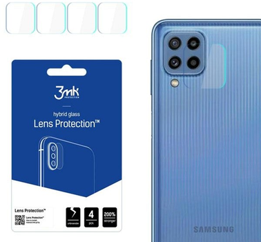 Zestaw szkieł hartowanych 3MK Lens Protect do aparatu Samsung Galaxy M23 5G 4 szt (5903108465335)