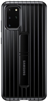 Etui plecki Samsung Protective Standing Cover do Galaxy S20 Plus Black (8806090264115)