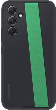 Etui plecki Samsung Slim Strap Cover do Galaxy A54 5G Black (8806094920420)