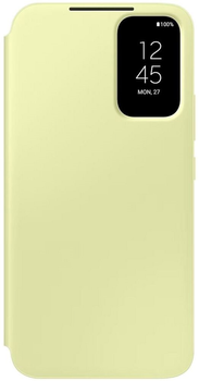 Etui z klapką Samsung Smart View Wallet Case do Galaxy A34 5G Lime (8806094919349)