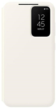 Чохол-книжка Samsung Smart View Wallet Case для Galaxy S23 Plus Кремовий (8806094886795)