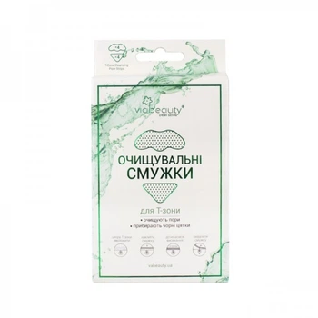 Полоски для Т-зоны Via Beauty очищающие 4+4 шт (2100994259786)