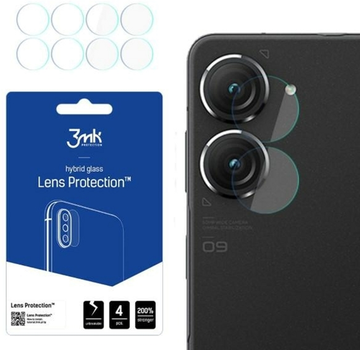 Комплект захисного скла 3MK Lens Protection для камери Asus ZenFone 9 4 шт (5903108487993)
