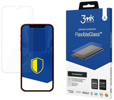 Szkło hybrydowe 3MK FlexibleGlass do Apple iPhone 12 mini (5903108305846)