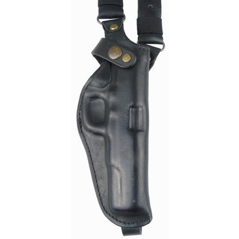 Кобура Медан для Walther P38 оперативная кожаная формованная с комбинированным креплением вертикальная (1004 Walther P38 )