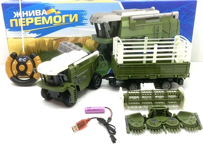 Комбайн на радиоуправлении LIMO TOY 21 см Зеленый (M 4951)