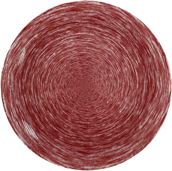 Тарелка обеденная круглая Luminarc Brush Mania 25.8 см Terracotta (V5418)