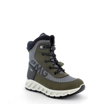 Утепленные ботинки с мембраной GORE-TEX для мальчика Primigi 8390211 зелено-серые 36