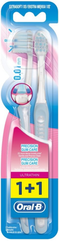 Zestaw szczoteczek do zębów Ultrathin Precision Gum Care 2 szt (3014260097028)