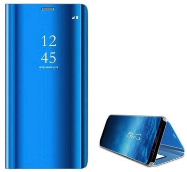 Etui z klapką Anomaly Clear View do Huawei P40 Lite Blue (5907465609173)