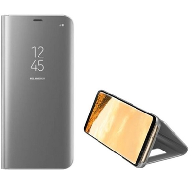Etui z klapką Anomaly Clear View do Samsung Galaxy A20s Silver (5903657578586)