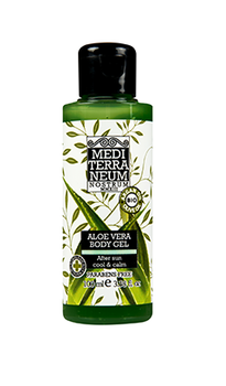 Гель после загара с алоэ успокаивающий Mediterraneum Nostrum ALOE VERA BODY 100 ml