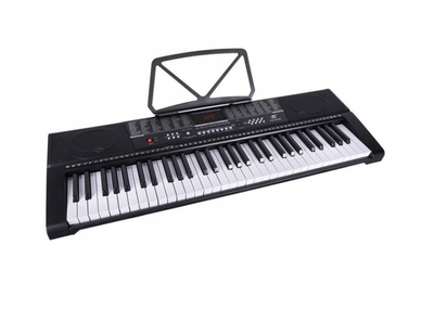 Синтезатор музыкальная клавиатура МК МК-2102 USB MP3 с пюпитром и блоком питания