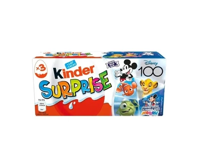 Шоколадні яйца Kinder Surprise Disney 3x60г