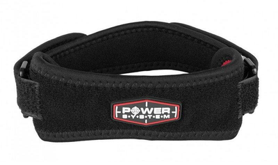 Пателярний бандаж Power System PS-6015 Knee Patella Evo Black (1шт.)