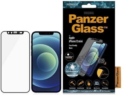 Захисне скло Panzer Glass E2E Microfracture для Apple iPhone 12 mini антибактеріальне