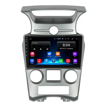 Штатная магнитола Lesko для Kia Carens II (UN) Auto AC 2006-2012 экран 9" 2/32Gb Wi-Fi GPS Base КИА Каренс