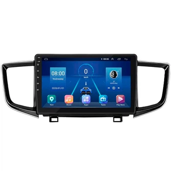 Штатная магнитола Lesko для Honda Pilot III Рестайлинг 2018-н.в. экран 10" 4/64Gb 4G Wi-Fi GPS Top Хонда Пилот