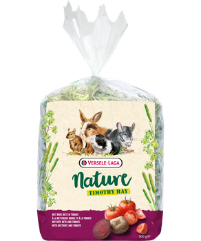 Сено для гризунів Versele-Laga Nature Timothy Hay з буряком та помідорами 500 г