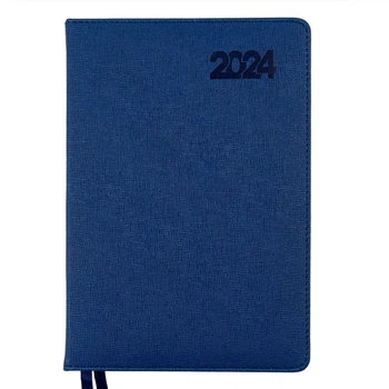 Ежедневник 2024 Leo Planner А5 Escalada 25244* - Синий