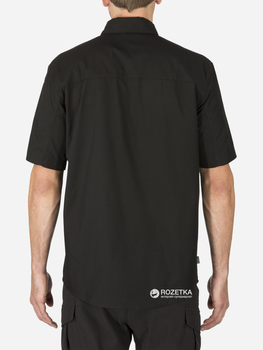 Сорочка тактична 5.11 Tactical Stryke Shirt - Short Sleeve 71354 2XL Black (2000980390663)