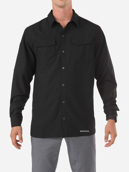 Рубашка тактическая 5.11 Tactical Freedom Flex Woves Shirt - Long Sleeve 72417 M Black (2000980359059)