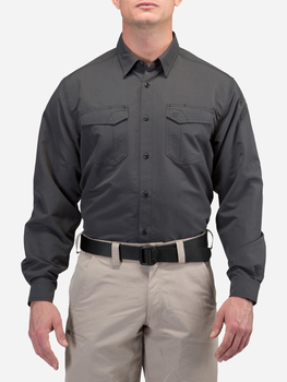 Рубашка тактическая 5.11 Tactical Fast-Tac Long Sleeve Shirt 72479-018 S Charcoal (2000980528523)