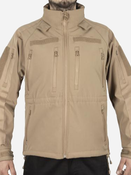 Куртка демисезонная тактическая MIL-TEC Softshell Plus 10859005 L Coyote (2000880212041)