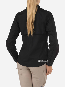 Рубашка тактическая 5.11 Tactical Women’s TaclitePro Long Sleeve Shirt 62070 S Black (2000980423620)