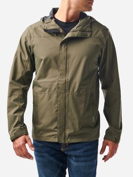 Тактическая куртка 5.11 Tactical Exos Rain Shell 48370-186 2XL Ranger Green (2000980541607)