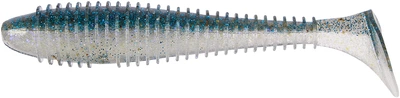 Силикон Keitech Swing Impact Fat 3.8" 6 шт EA#22 Electric Silver Shi (15511360)